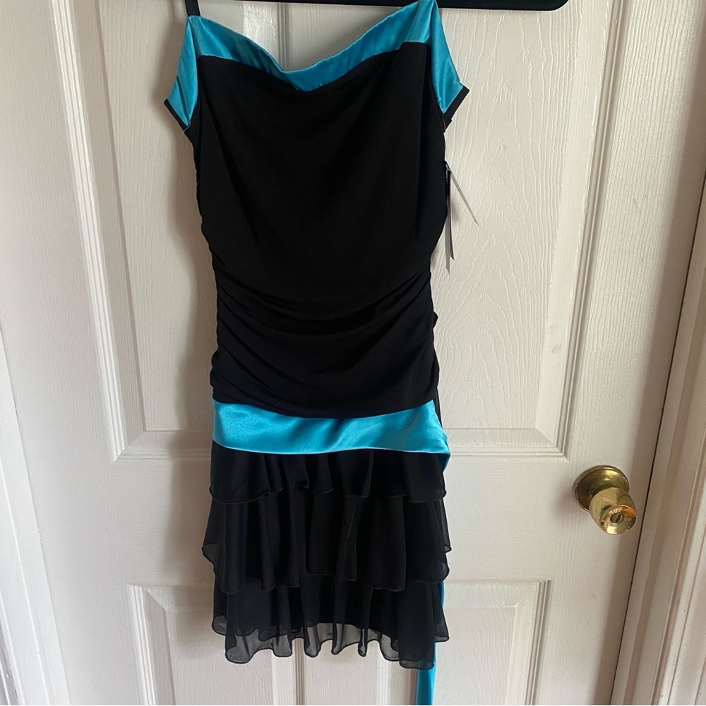 A Byer Y2K 2000s Deadstock Strapless Mini Dress Medium